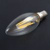 c35 e14 4w led filament bulb 110v-220v dimmable led bulb